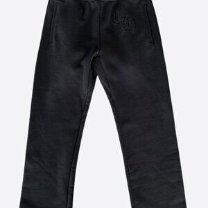 Chrome Hearts Black CH Logo Embroidered Sweatpants